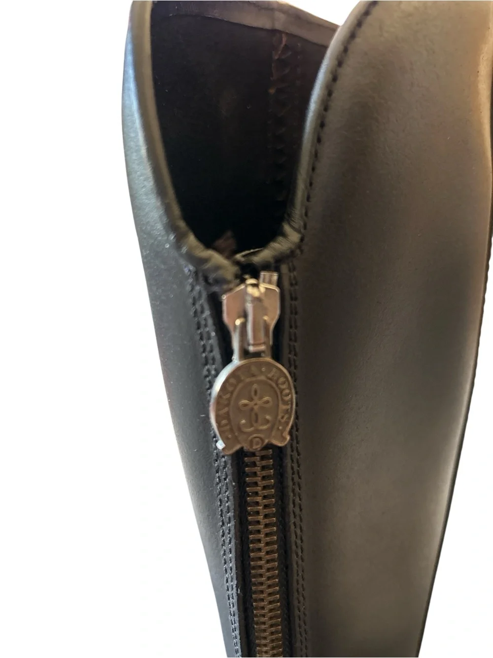 Valverde DelCamino Dakota Boots Women 40 Black Leather Zipper Ridding Boots